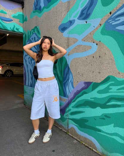 "BLESSED" SWEATSHORTS