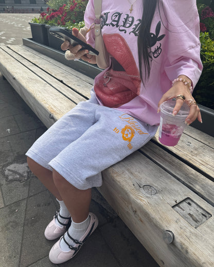 "BLESSED" SWEATSHORTS