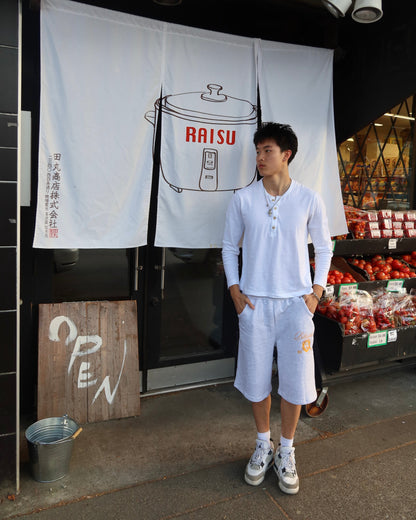 "BLESSED" SWEATSHORTS